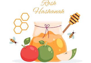 Rosh Hashanah cliparts
